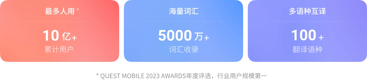 有道翻译下载安装后的应用界面预览